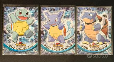 Trio carte Pokemon Topps