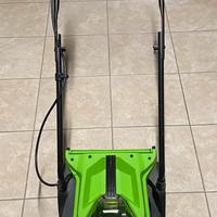 Tosaerba a batteria + tagliabordi a batteria