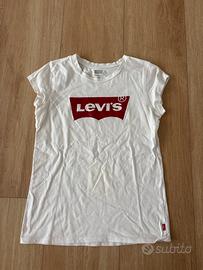 t-shirt levis bianca
