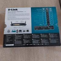 2 Modem Router D-Link Wireless N300 DSL-2750B ADSL
