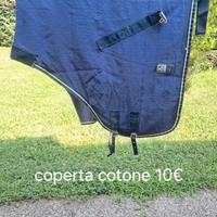 materiale monta western e coperte cavalli 