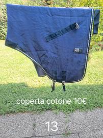 materiale monta western e coperte cavalli 