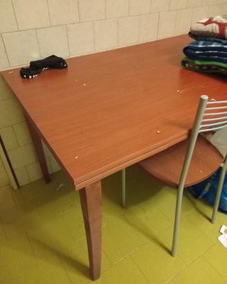 Tavolo Rettangolare + 4 Sedie Prezzo Trattabile 