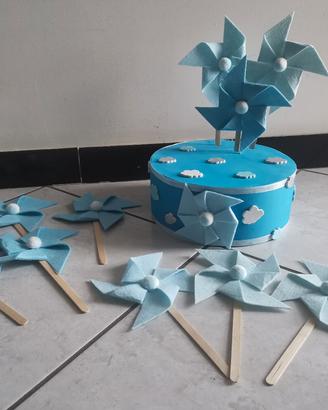 torta scenografica tema girandola