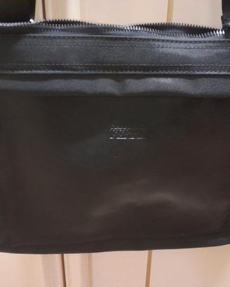 Borsa ferrè pelle e tessuto