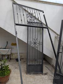 Cancello in ferro battuto zincato