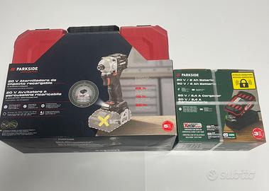 Avviatore impulsi Parkside + batteria e caricatore