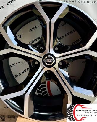 4 CERCHI IN LEGA ORIGINALI R17 NISSAN JUKE NEW