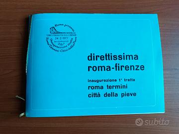 Francobolli inaugurazione 1° tratta direttissima