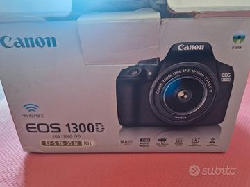 Macchina fotografica eos 1300d canon