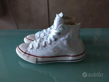 CONVERSE ALL STAR junior bianche n.35