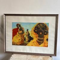 Litografia Salvatore Fiume, serie Odalische