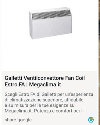 Ventilconvettore