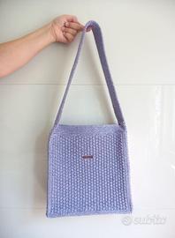 Borsa handmade italiano macramè