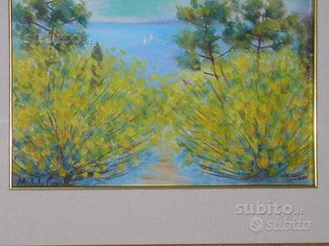 Michele Cascella olio su tela