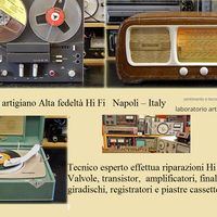 RIPARAZIONE GIRADISCHI AMPLIFICATORI  Hi  Fi     i