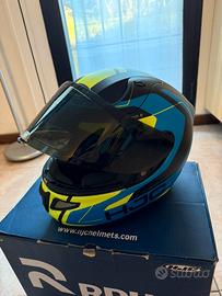 HJC RPHA 11 casco integrale Blu Giallo