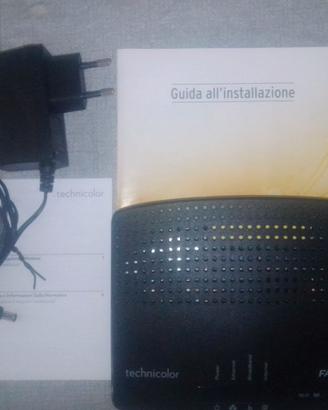 Router WiFi/Lan Technicolor MediaAccess TG582n v2