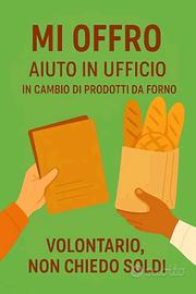 Mi offr.o Volontario documentazione vari artigiani