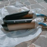 Scarichi originali Yamaha R1 2007-2008