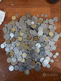 Collezzioni monete lire  e gettoni