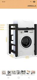 SCAFFALE LAVATRICE E ASCIUGATRICE