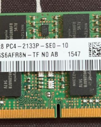 Memoria RAM 8Gb