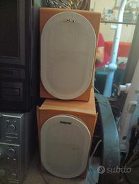 Hi-fi Sony vintage antico casse stereo audio buono
