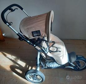 Passeggino Quinny XL Freestyle 3 ruote + navicella