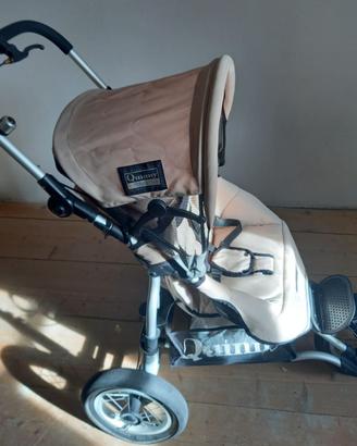 Passeggino Quinny XL Freestyle 3 ruote + navicella