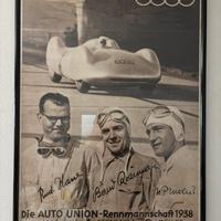 Ristampe poster anni 30 Auto Union - incorniciate