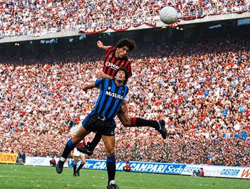 fotografia Milan il grande gol di HATELEY nel derb