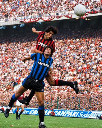 fotografia Milan il grande gol di HATELEY nel derb
