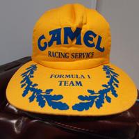 cappello snapback ayrton senna camel