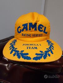 cappello snapback ayrton senna camel