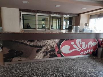 banco bar  retrobanco vetrina frigo fabbrica ghiac