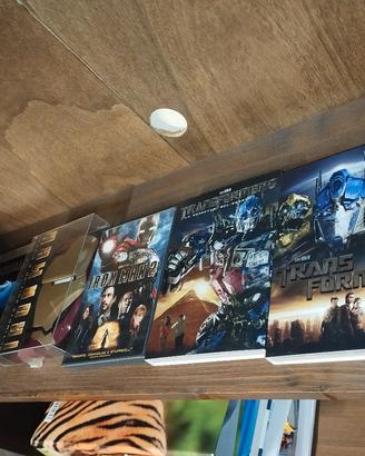 DVD iron man squalo Transformers 