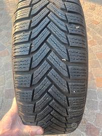 4 GOMME ANTINEVE MONTATE SU CERCHI IN FERRO