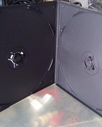 Case CD/DVD slim 5,2mm doppio 20 Pz