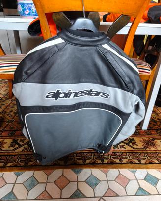 giacca in pelle alpinestar