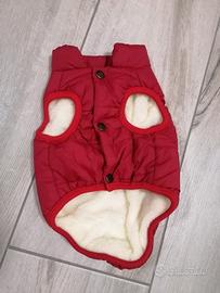 Giubbino felpato cane piccola taglia