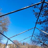 Struttura voliera pollaio in acciaio