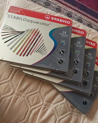 Matite acquarellabili (24) Stabilo.