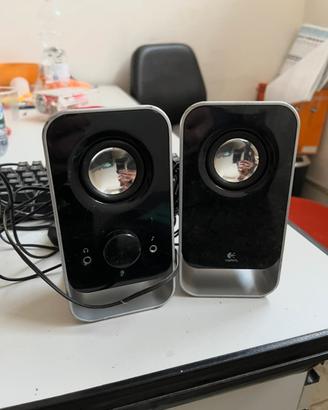 Casse PC Logitech 2.0 – funzionanti