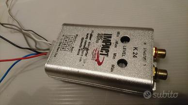 Vari accessori audio per car audio