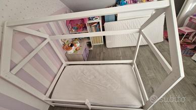 letto lettino bambini a casetta montessoriano