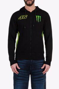 TRIMBOLIMOTO FELPA ZIP VR46 DUAL MONSTER VR531104