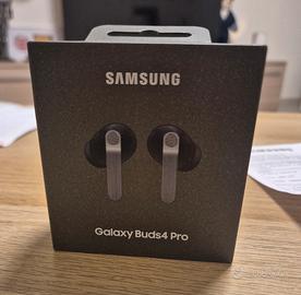Samsung Galaxy Buds4 Pro - NERE - NUOVE SIGILLATE

