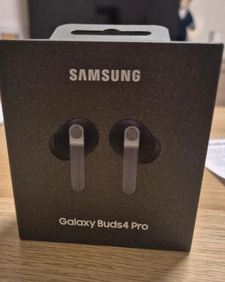 Samsung Galaxy Buds4 Pro - NERE - NUOVE SIGILLATE
