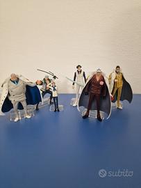 Lotto 6 ActionFigure OnePiece Hachette Marina